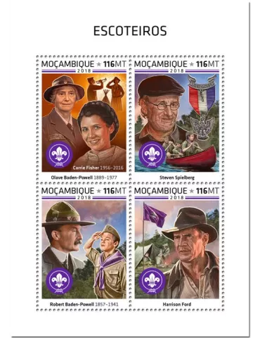 n° 8062/8065 - Timbre MOZAMBIQUE Poste