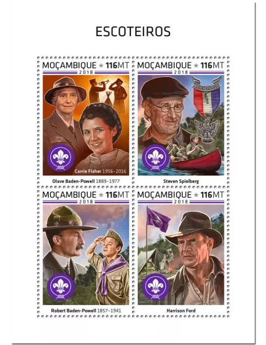 n° 8062/8065 - Timbre MOZAMBIQUE Poste