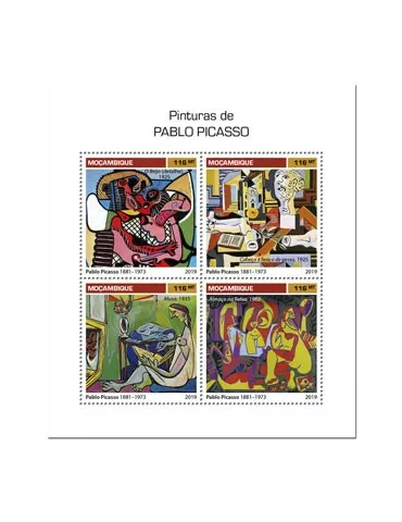 n° 8283/8286 - Timbre MOZAMBIQUE Poste