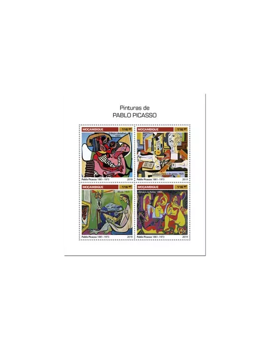 n° 8283/8286 - Timbre MOZAMBIQUE Poste