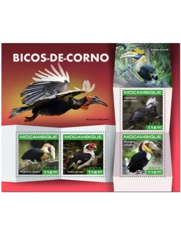 n° 8287/8290 - Timbre MOZAMBIQUE Poste