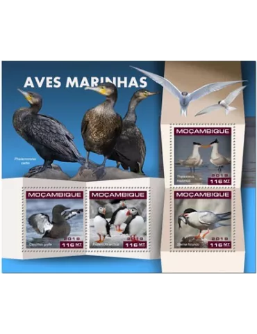 n° 8331/8334 - Timbre MOZAMBIQUE Poste