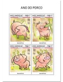 n° 8391/8394 - Timbre MOZAMBIQUE Poste