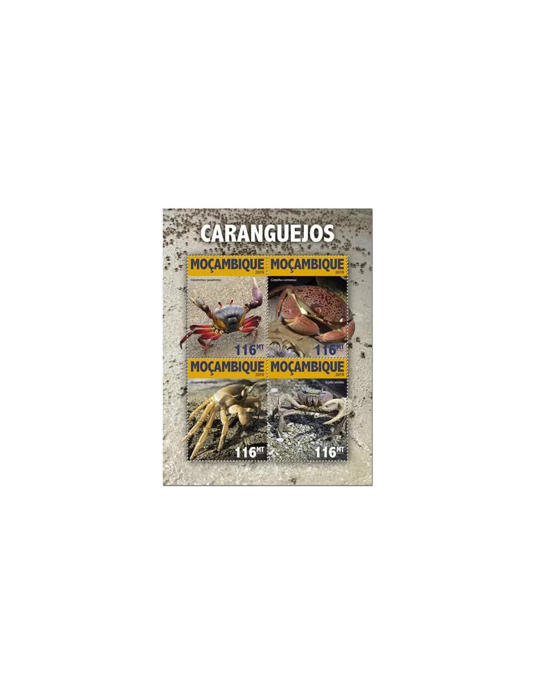 n° 8489/8492 - Timbre MOZAMBIQUE Poste
