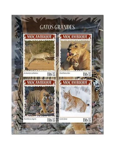 n° 8518/8521 - Timbre MOZAMBIQUE Poste