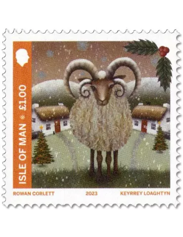 n° 3046/3051 - Timbre ILE DE MAN Poste 2