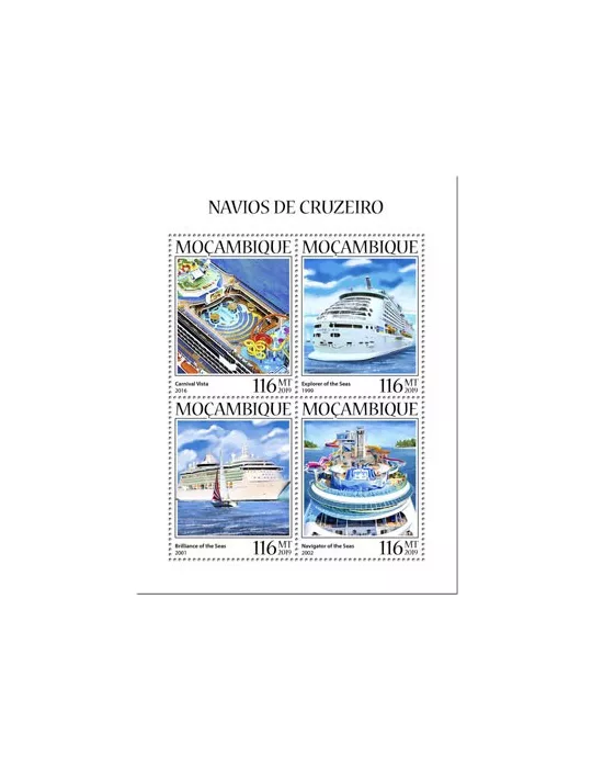 n° 8574/8577 - Timbre MOZAMBIQUE Poste