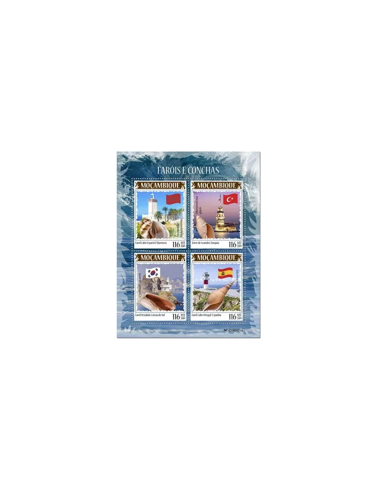 n° 8590/8593 - Timbre MOZAMBIQUE Poste