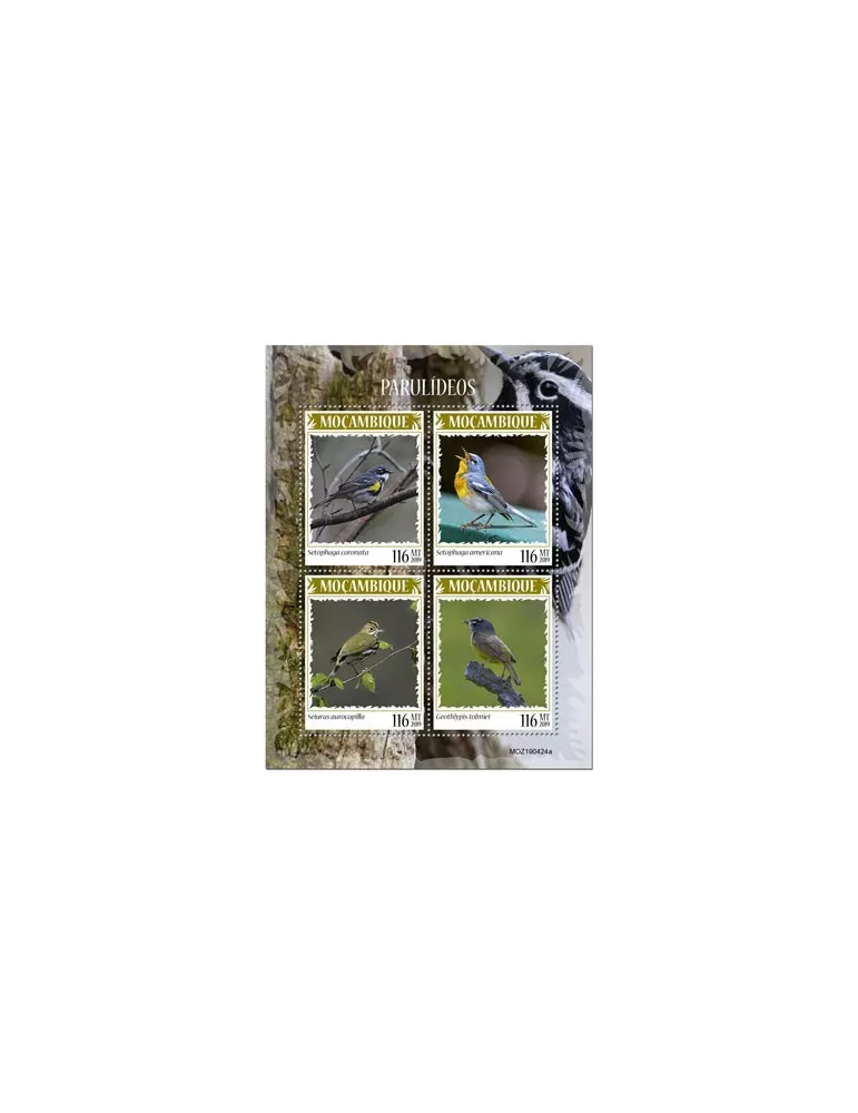 n° 8602/8605 - Timbre MOZAMBIQUE Poste