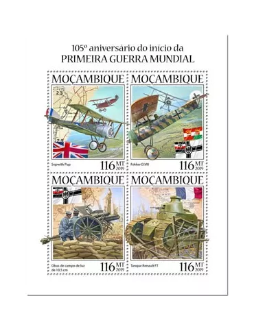 n° 8610/8613 - Timbre MOZAMBIQUE Poste