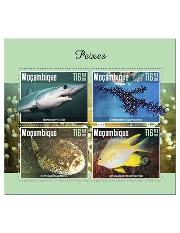 n° 8674/8677 - Timbre MOZAMBIQUE Poste