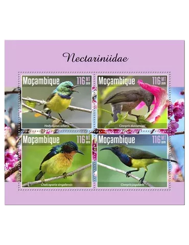 n° 8730/8733 - Timbre MOZAMBIQUE Poste
