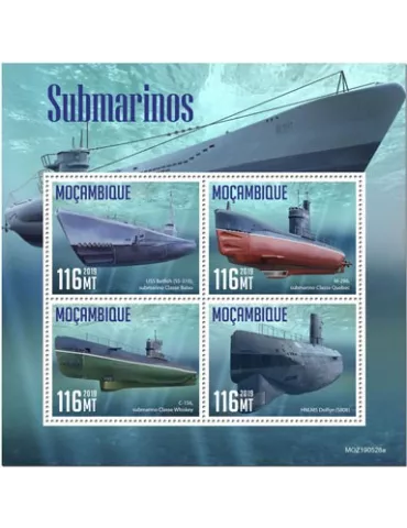n° 8750/8753 - Timbre MOZAMBIQUE Poste