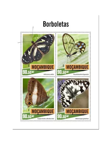 n° 8762/8765  - Timbre MOZAMBIQUE Poste