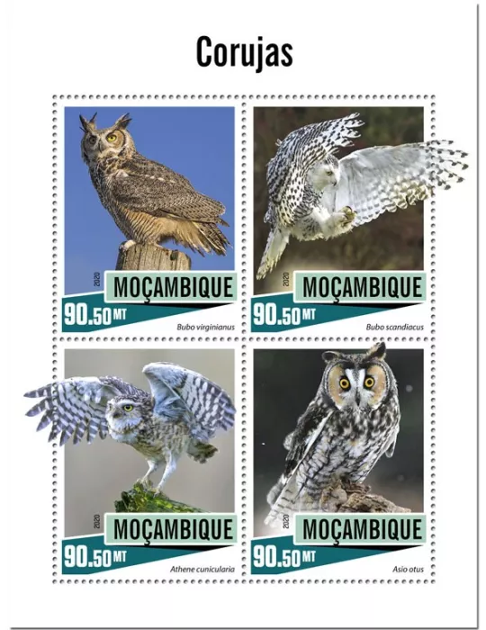 n° 8774/8777  - Timbre MOZAMBIQUE Poste
