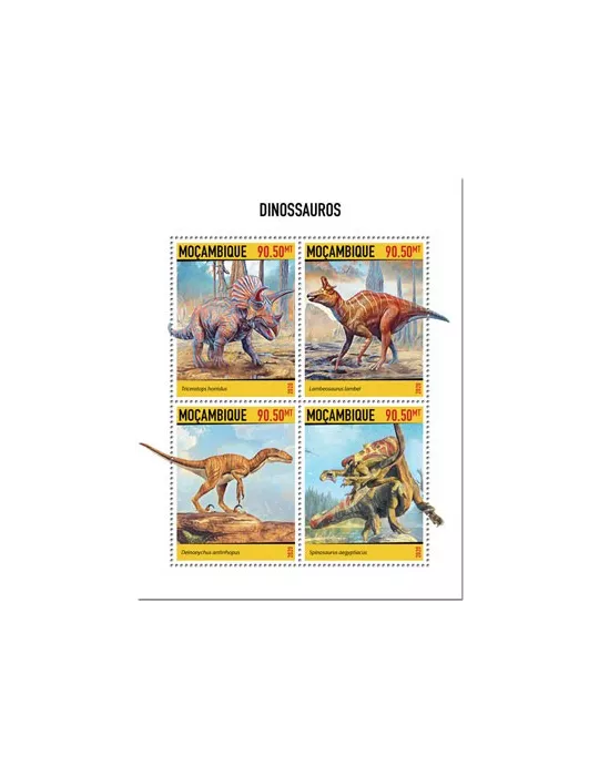 n° 8778/8781  - Timbre MOZAMBIQUE Poste