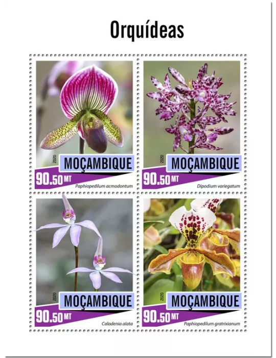 n° 8810/8813  - Timbre MOZAMBIQUE Poste