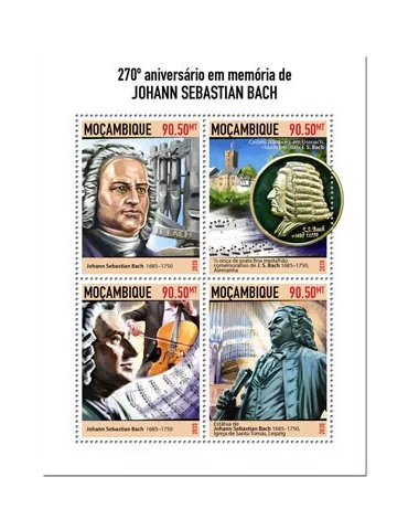 n° 8838/8841  - Timbre MOZAMBIQUE Poste
