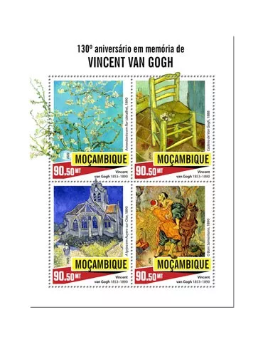 n° 8850/8853  - Timbre MOZAMBIQUE Poste