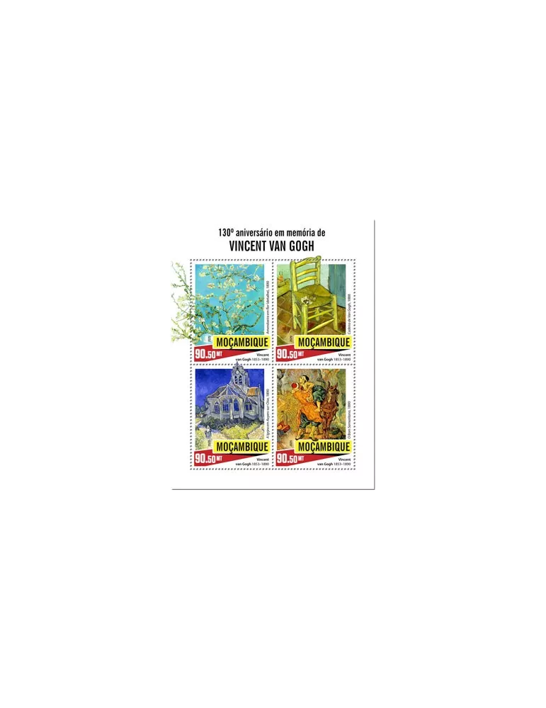 n° 8850/8853  - Timbre MOZAMBIQUE Poste