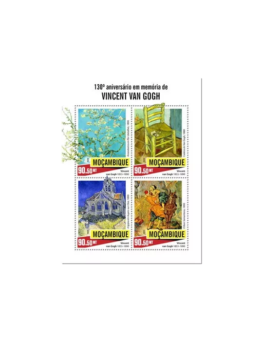 n° 8850/8853  - Timbre MOZAMBIQUE Poste