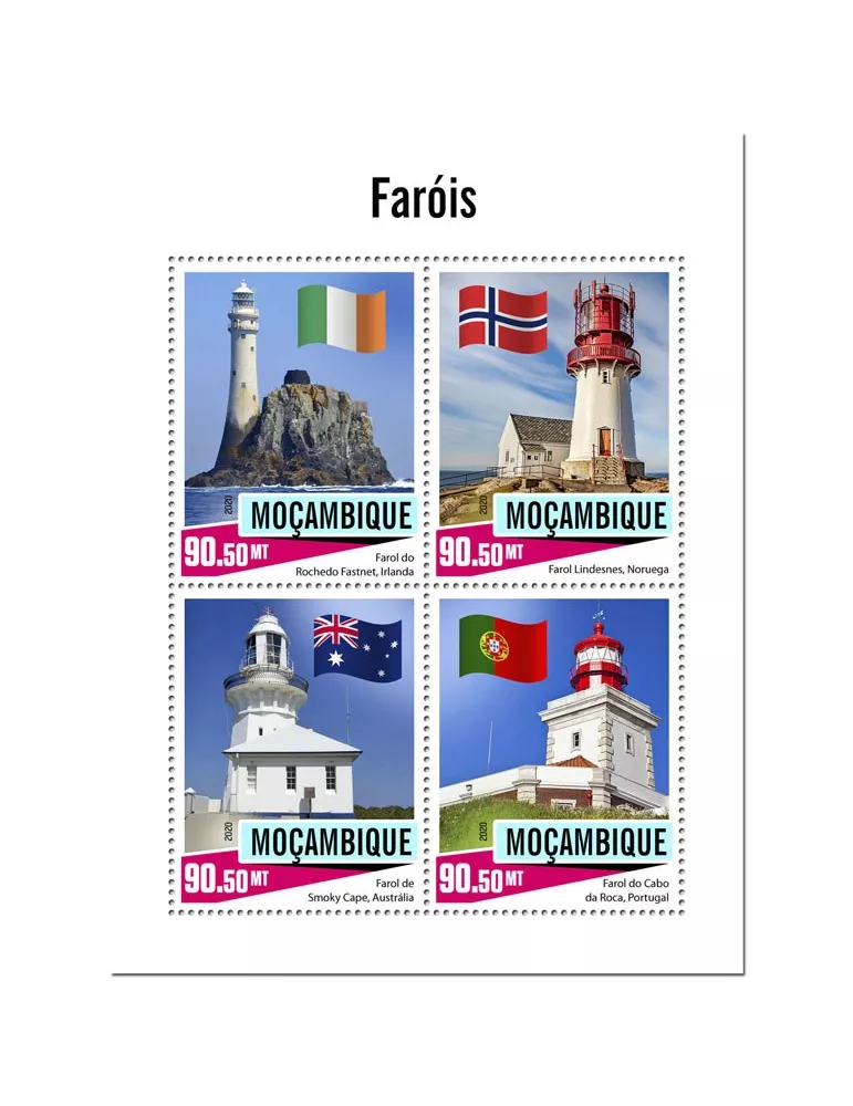 n° 8878/8881  - Timbre MOZAMBIQUE Poste