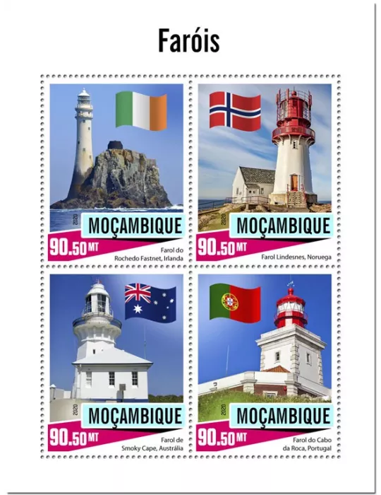 n° 8878/8881  - Timbre MOZAMBIQUE Poste