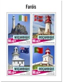 n° 8878/8881  - Timbre MOZAMBIQUE Poste