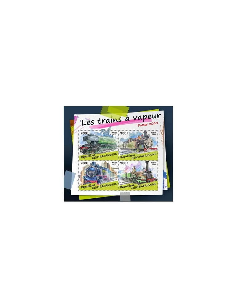 n° 6212/6215 - Timbre CENTRAFRIQUE Poste