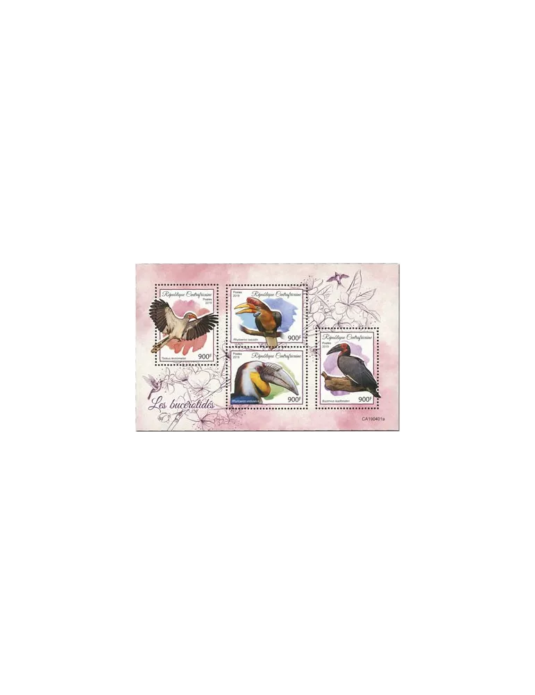 n° 6270/6273 - Timbre CENTRAFRIQUE Poste
