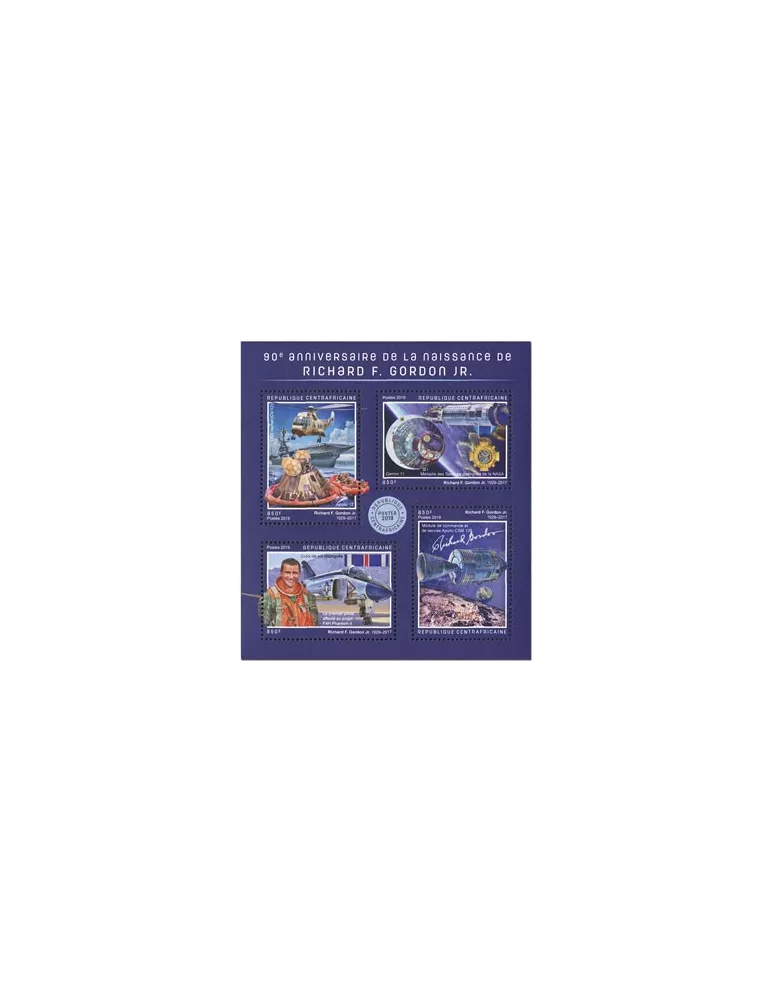 n° 6306/6309 - Timbre CENTRAFRIQUE Poste