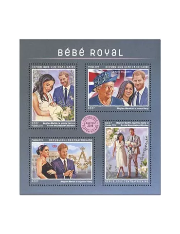 n° 6322/6325 - Timbre CENTRAFRIQUE Poste