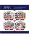 n° 6338/6341 - Timbre CENTRAFRIQUE Poste