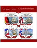 n° 6354/6357 - Timbre CENTRAFRIQUE Poste