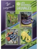 n° 6358/6361 - Timbre CENTRAFRIQUE Poste