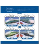 n° 6424/6427 - Timbre CENTRAFRIQUE Poste