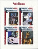 n° 6492/6495 - Timbre CENTRAFRIQUE Poste