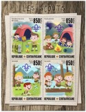 n° 6532/6535 - Timbre CENTRAFRIQUE Poste