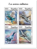 n° 6593/6596 - Timbre CENTRAFRIQUE Poste