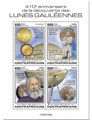 n° 6742/6745  - Timbre CENTRAFRIQUE Poste
