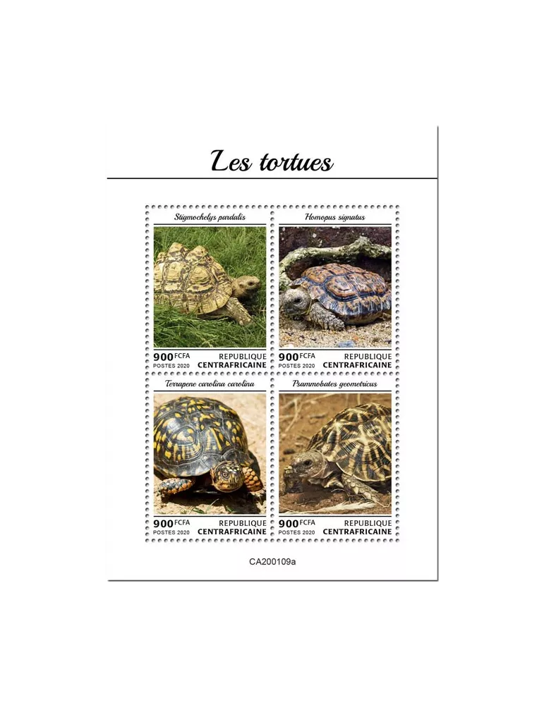 n° 6746/6749  - Timbre CENTRAFRIQUE Poste