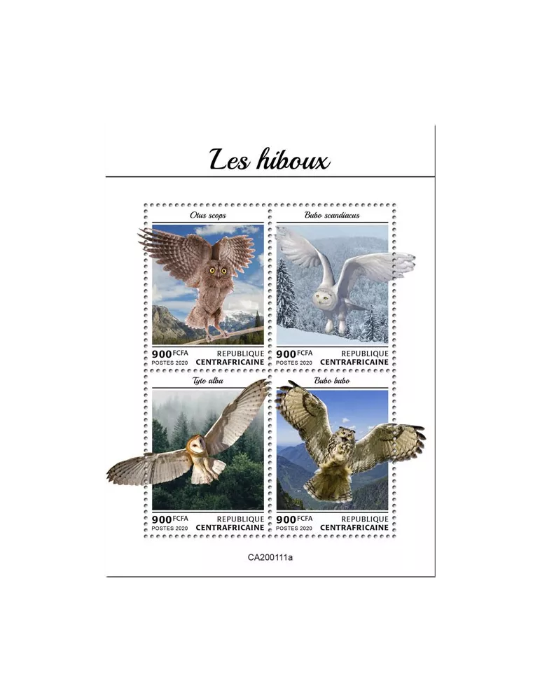 n° 6754/6757  - Timbre CENTRAFRIQUE Poste