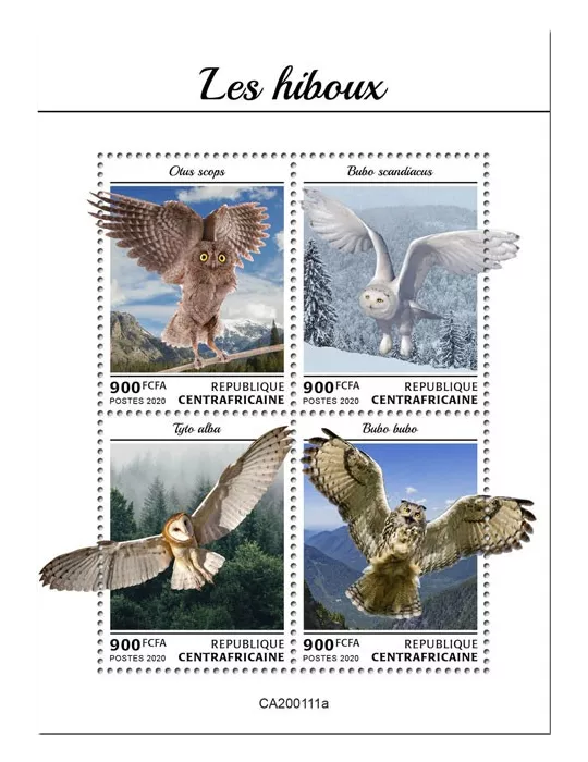 n° 6754/6757  - Timbre CENTRAFRIQUE Poste