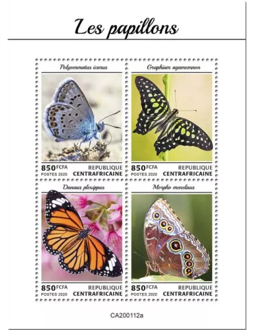 n° 6758/6761  - Timbre CENTRAFRIQUE Poste