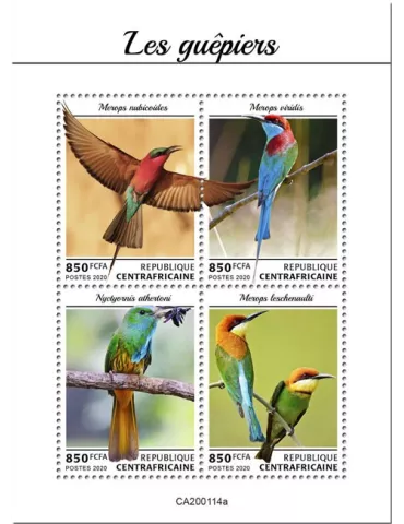 n° 6778/6781  - Timbre CENTRAFRIQUE Poste
