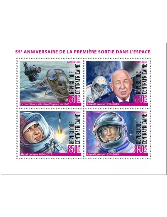 n° 6794/6797  - Timbre CENTRAFRIQUE Poste