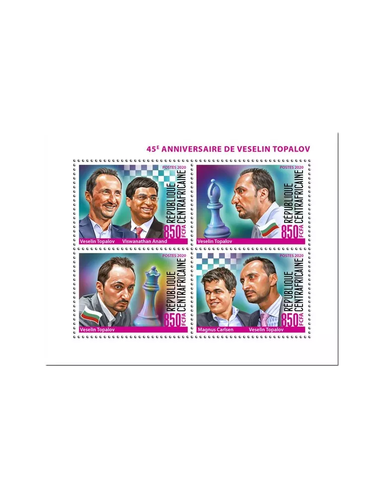 n° 6802/6805  - Timbre CENTRAFRIQUE Poste