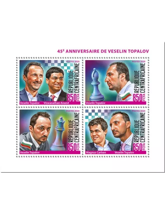 n° 6802/6805  - Timbre CENTRAFRIQUE Poste