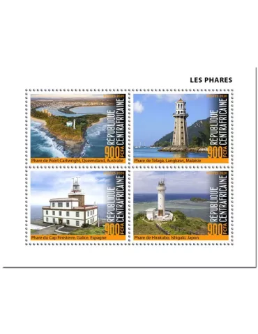n° 6830/6833  - Timbre CENTRAFRIQUE Poste