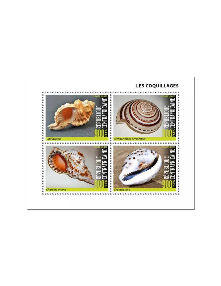 n° 6846/6849  - Timbre CENTRAFRIQUE Poste